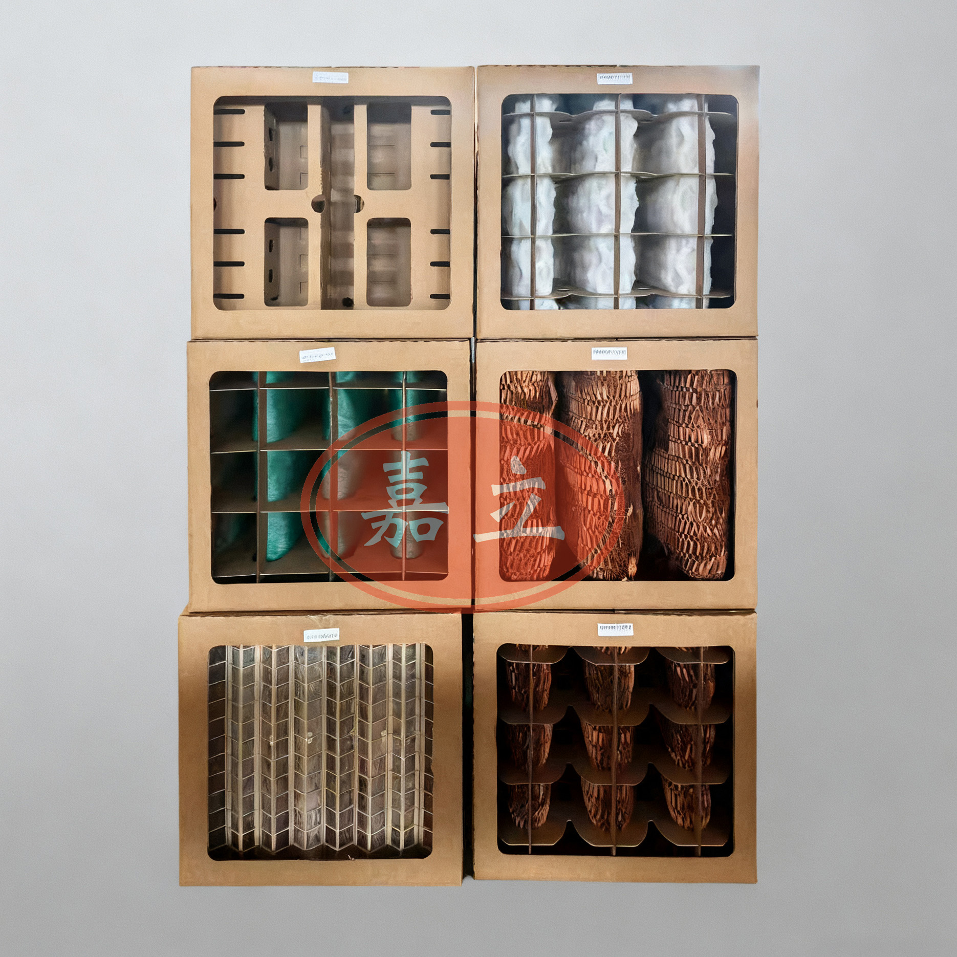 枣庄纸盒式漆雾过滤纸箱